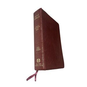 Liberty Annotated Study Bible KJV Red Letter Old Time Gospel Hour GenuineLeather